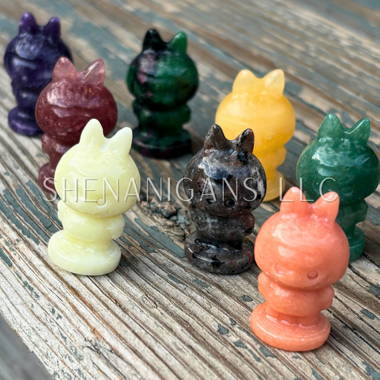 Tiny Little Monster Standing Carving