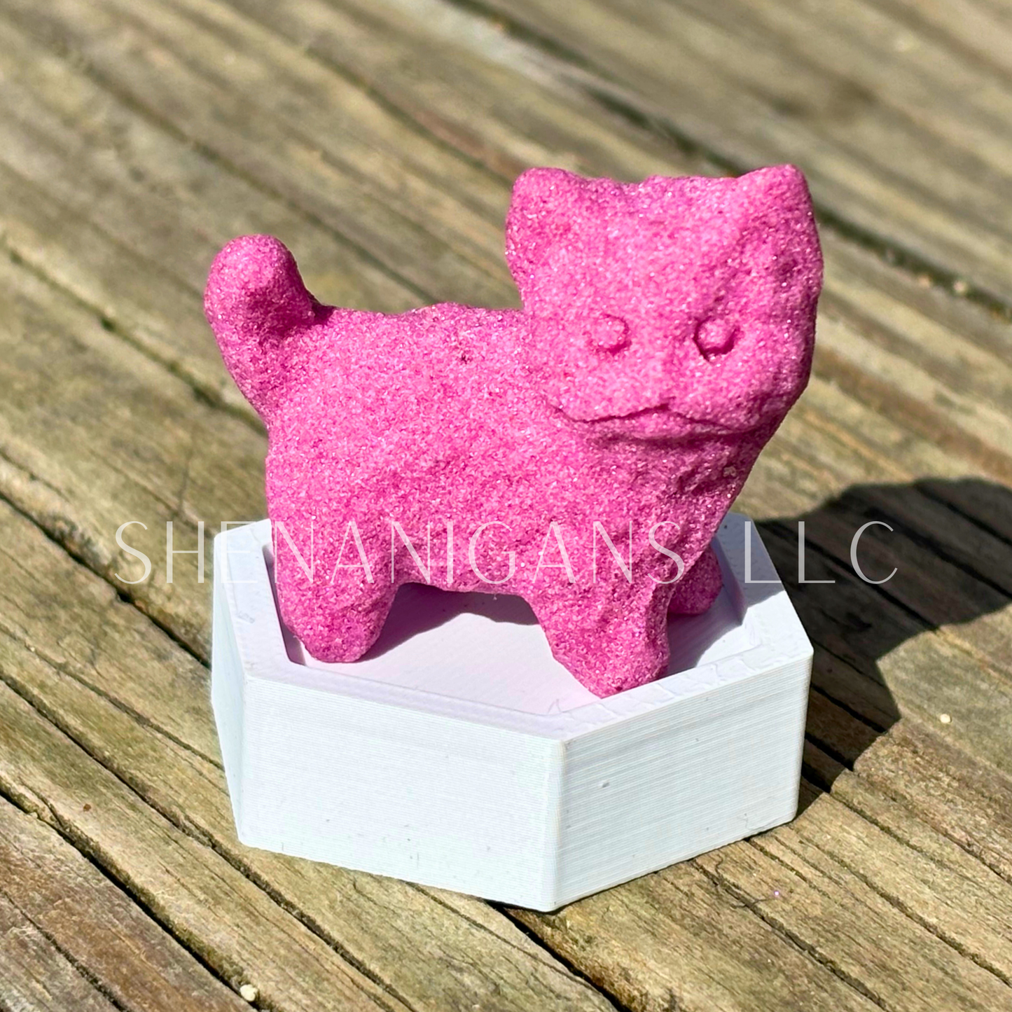 Furry Cat - Small - Crystal Carving