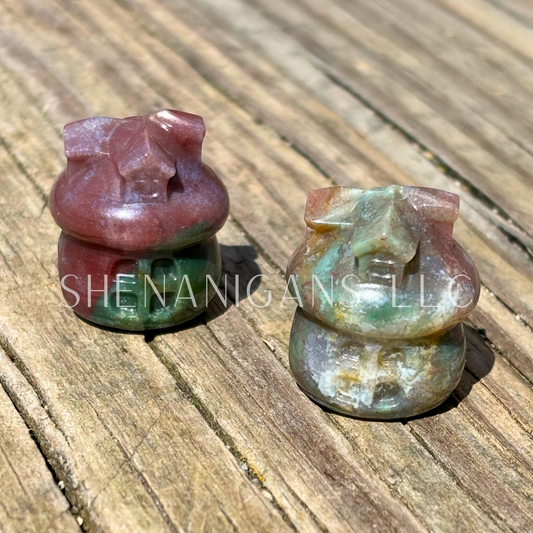Mushy Chonky House - Crystal Carving