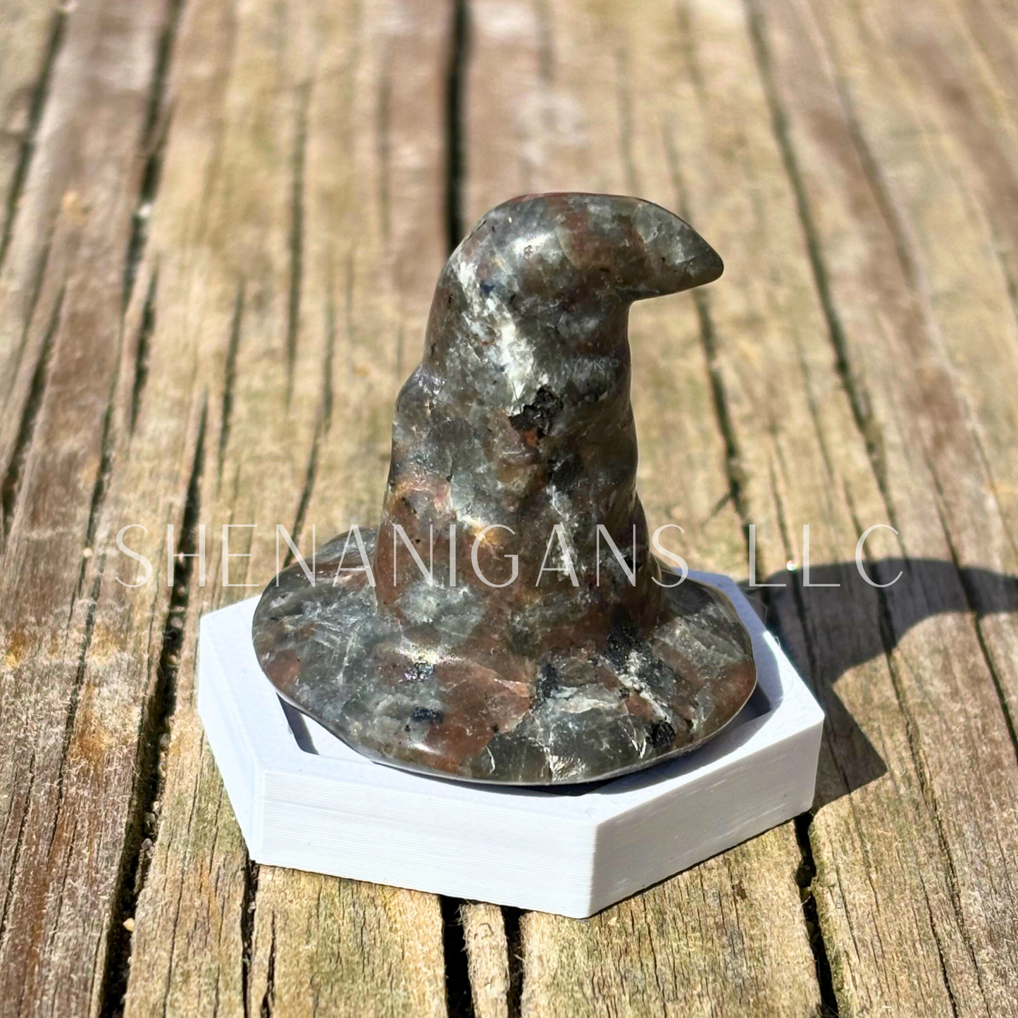 Witch Hat - Small - Crystal Carving