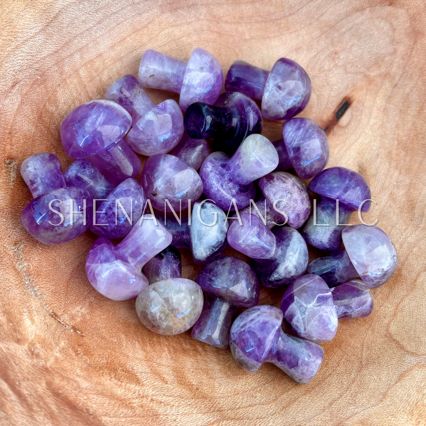 Mini Mushroom Crystal Carving – Natural Stone – Wholesale Available