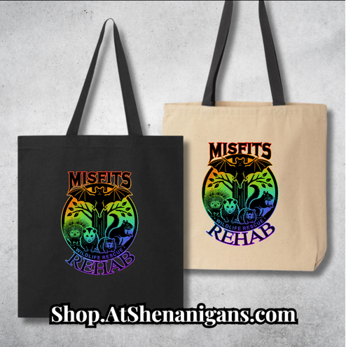 Misfits Rehab Wildlife Support Apparel - Official Merch - Pride Tote Bag