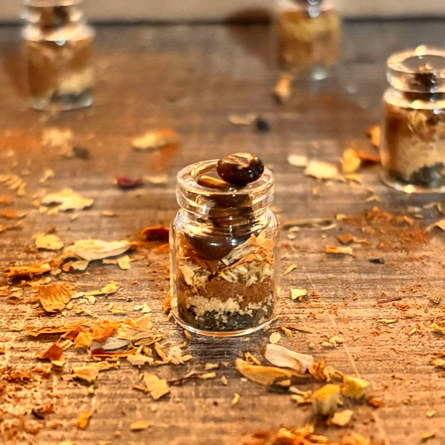 Spell Jar Earrings - Prosperity