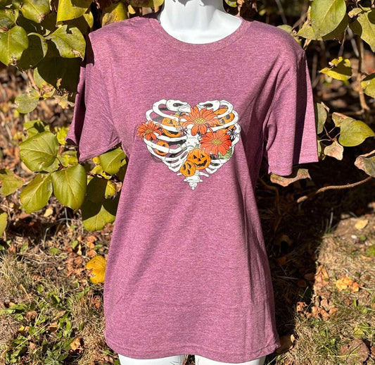 SPECIAL ORDER ONLY: Spooky Halloween ribcage apparel