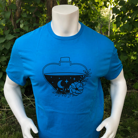 Space Heart Potion Bottle Apparel