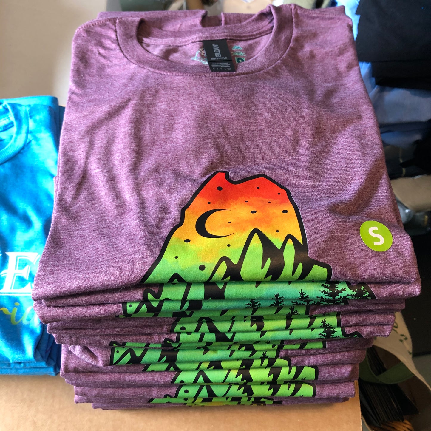DISCONTINUED: Pride Maine Night Sky Apparel - Original Art by Sam