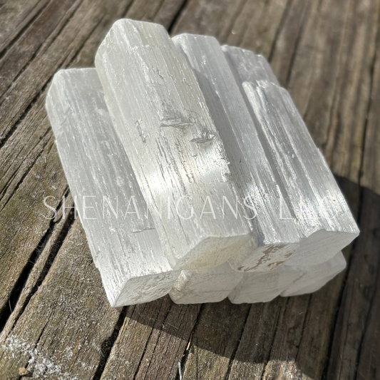 Selenite Wands 4inch - Raw Selenite - Selenite Crystal Wands - About 3"