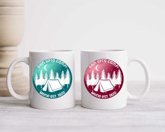 Maine Goin Upta Camp Mug