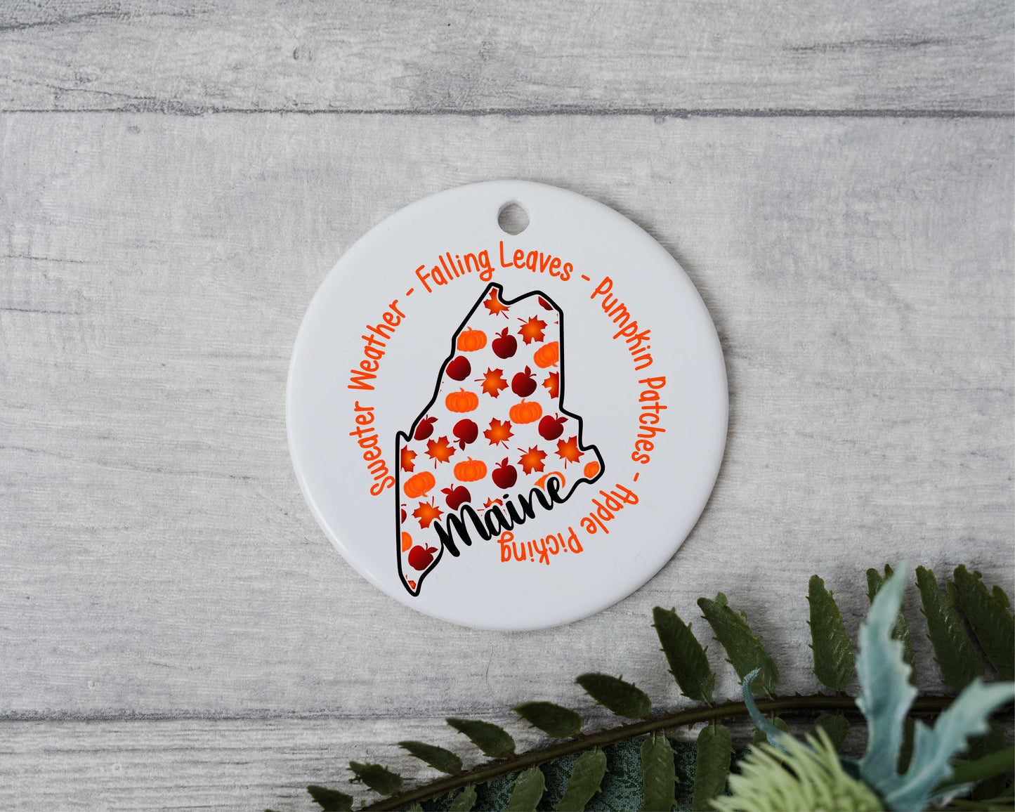 Maine Ornament