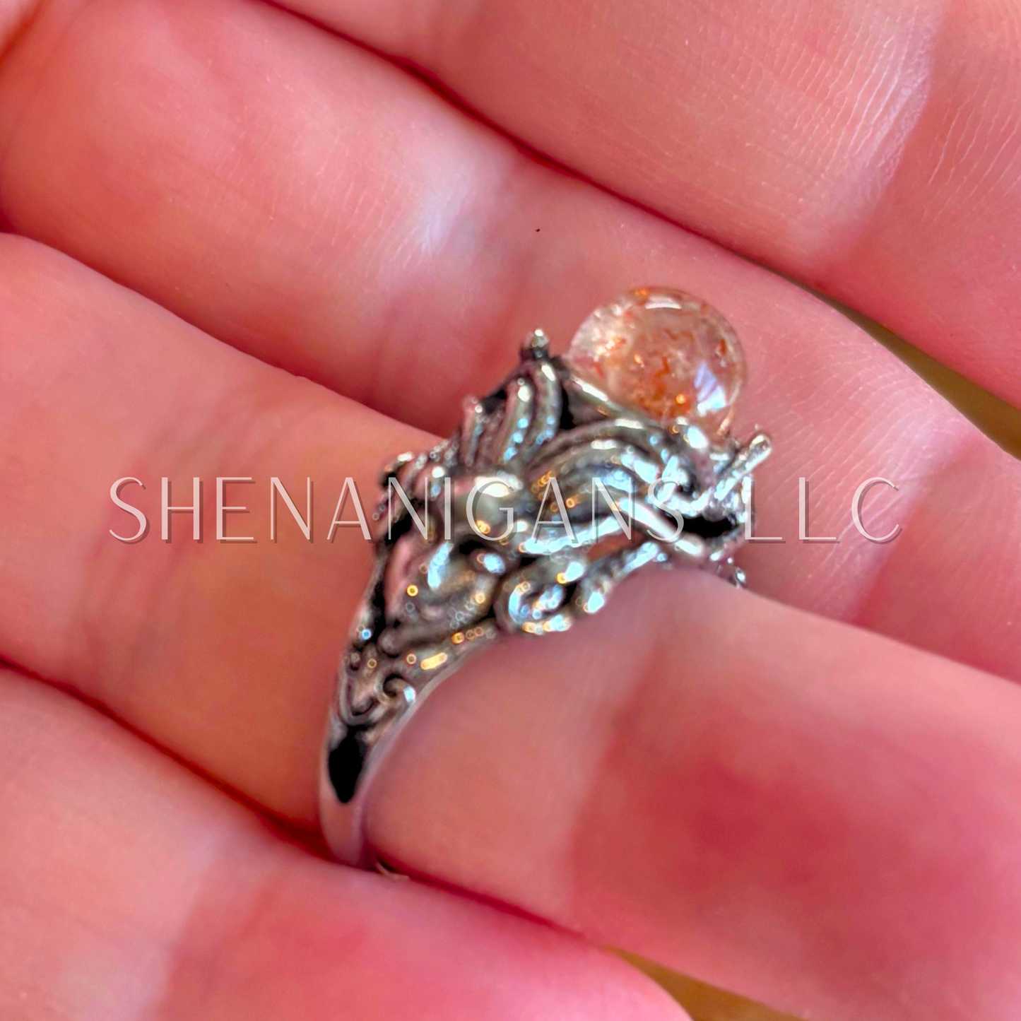 Crystal Medusa Ring - Alloy Setting