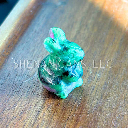 UV Rabbit Carving - Small - Symbol of Luck & Abundance