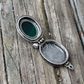 Antiqued Box Pendant - Poison, Pill Locket