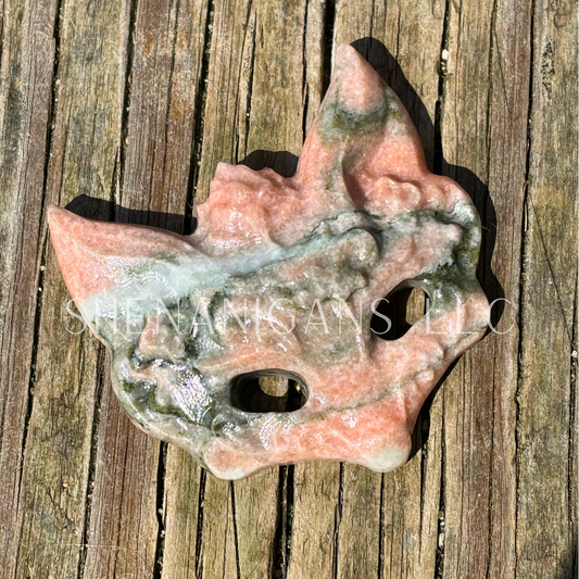Fox Mask - Crystal Carving