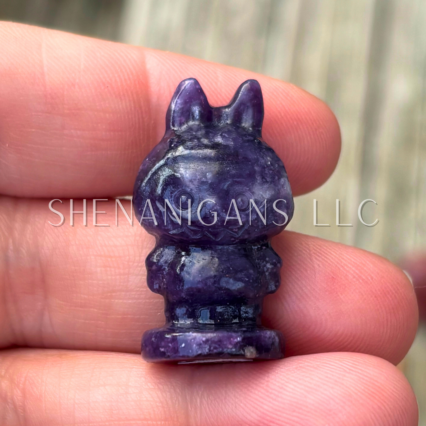 Tiny Little Monster Standing Carving | Whimsical Energy & Protection