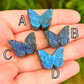 Butterfly - Small Labradorite Flat Carving