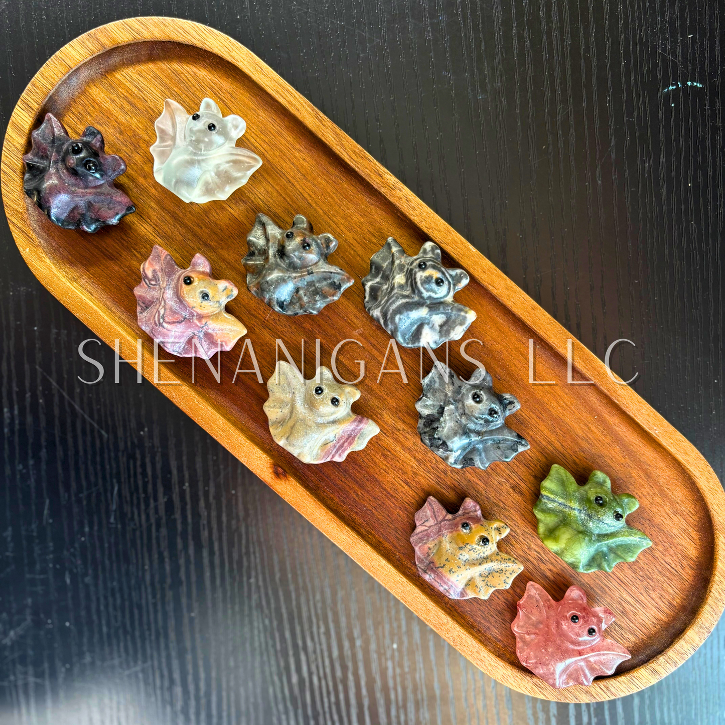 Cute Bat - Small - Crystal Carving