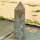 Pyrite Polished Point Mineral Specimen Gemstone Crystal Obelisk Wand