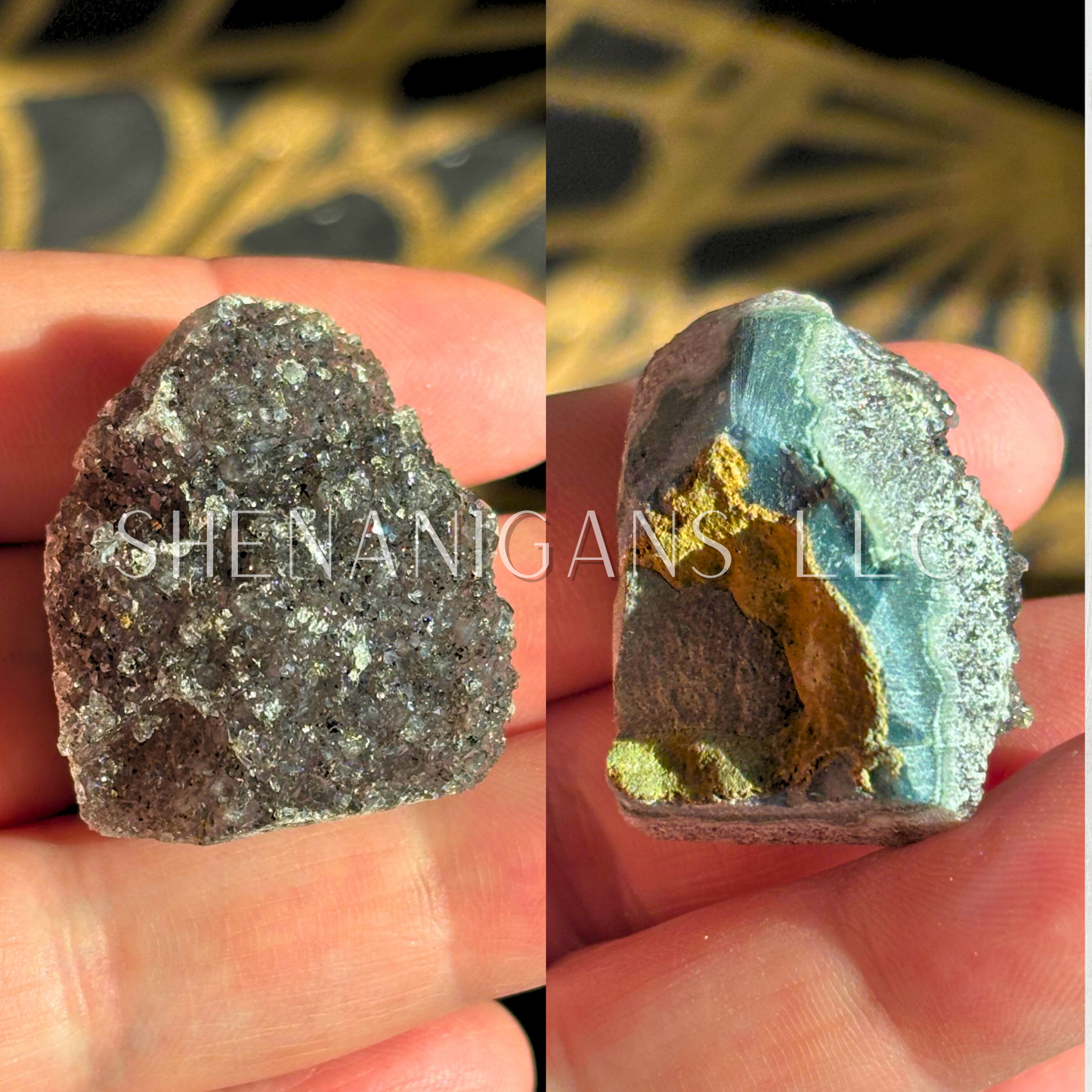 Mini Druzy Geode Towers