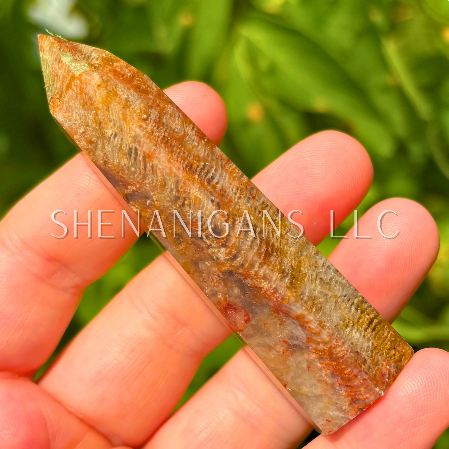 Layered Garden Quartz Point