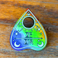 Pronoun Rainbow Pride Flag Planchette Pin (Multiple styles!)