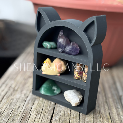 Curio Shelf Arch With Ears