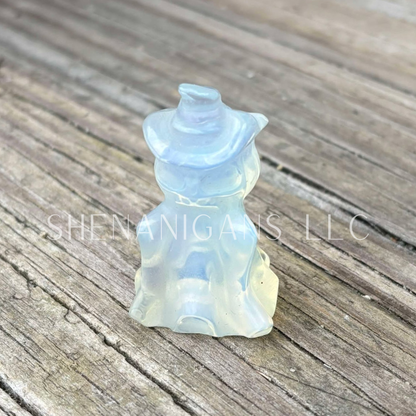 Jackolantern Ghostie - Mini - Crystal Carving