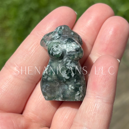 Chubby Lady Body - Small - Crystal Carving