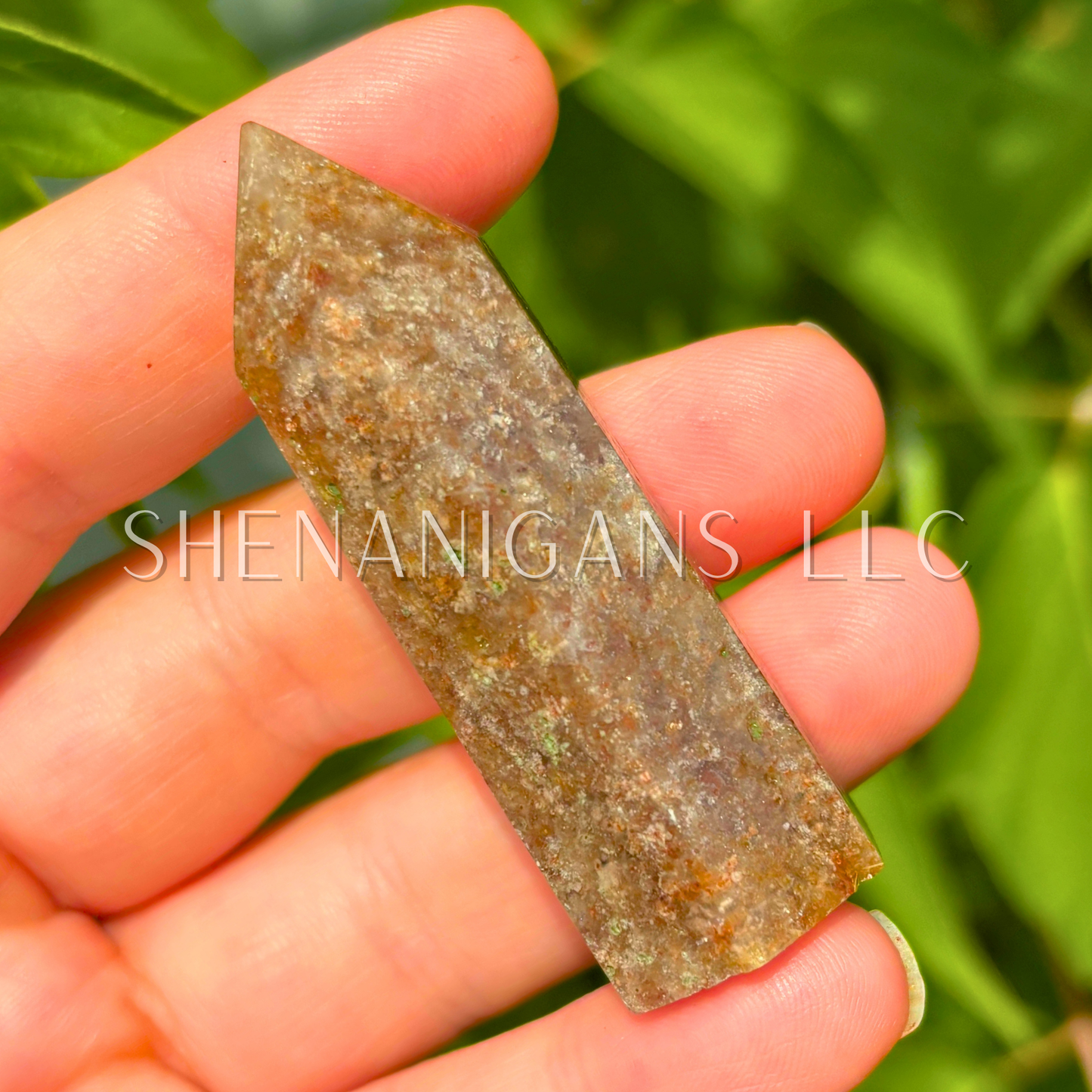 Layered Garden Quartz Point