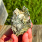 Epidote on Quartz Raw Specimen