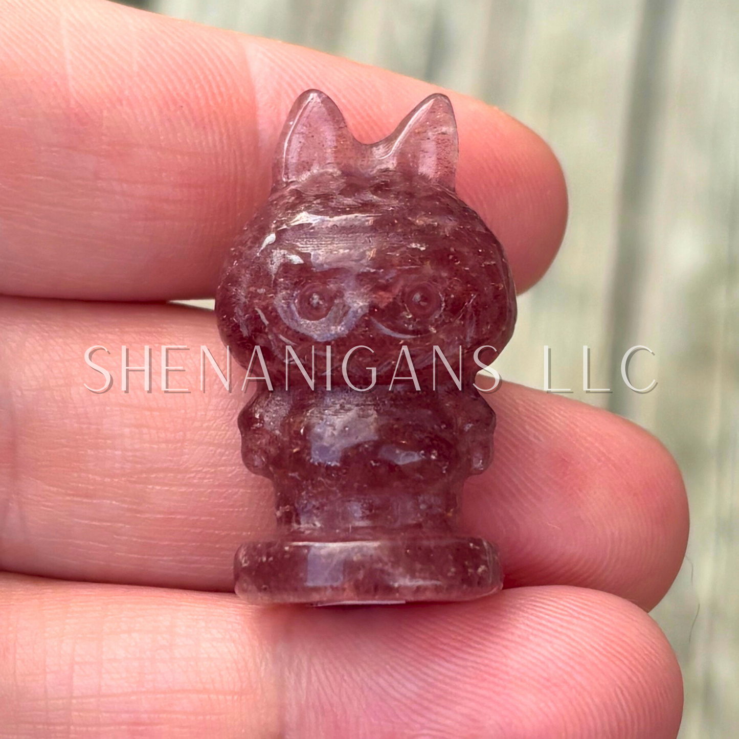 Tiny Little Monster Standing Carving | Whimsical Energy & Protection