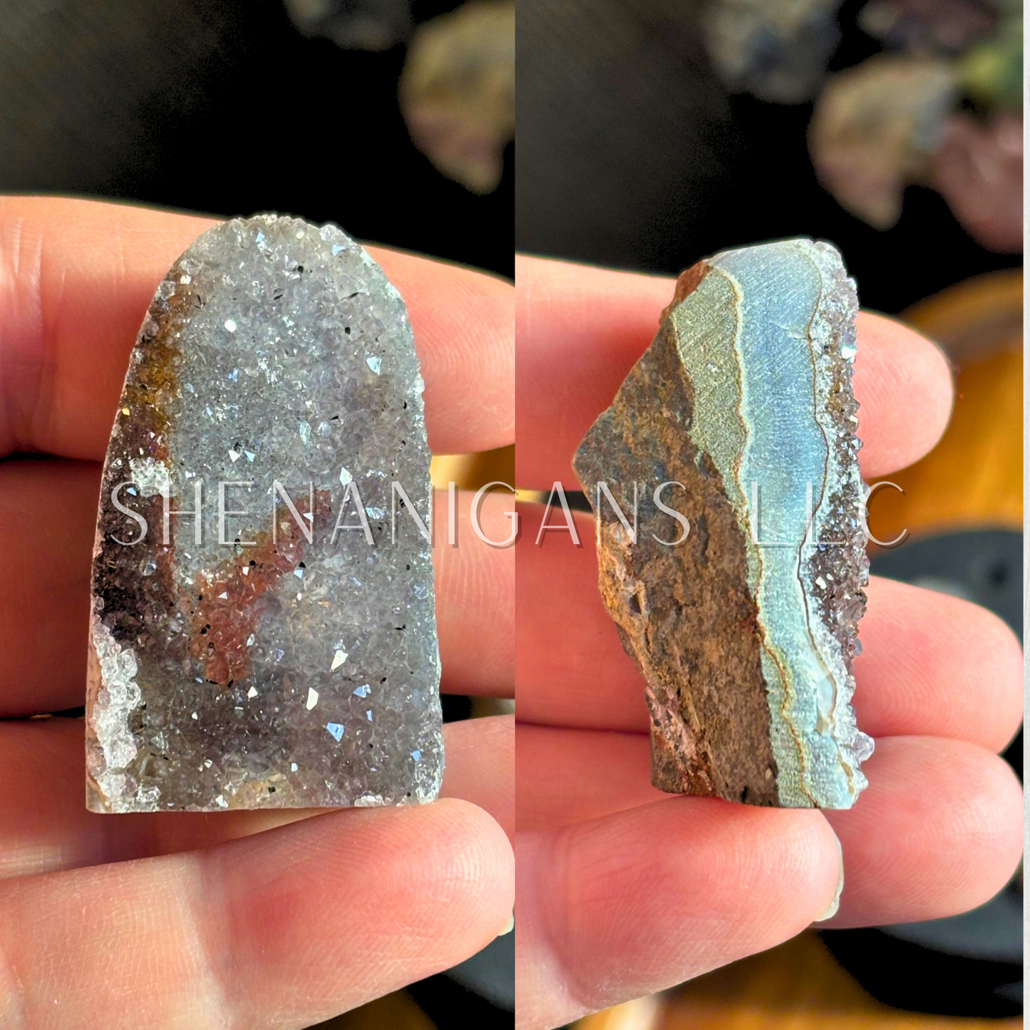 Mini Druzy Geode Towers