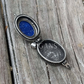 Antiqued Box Pendant - Poison, Pill Locket