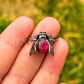 Fly Crystal Ring - Alloy Setting