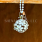 Flower Cage Crystal Holder Pendant – Adjustable Cage for Interchangeable Crystals
