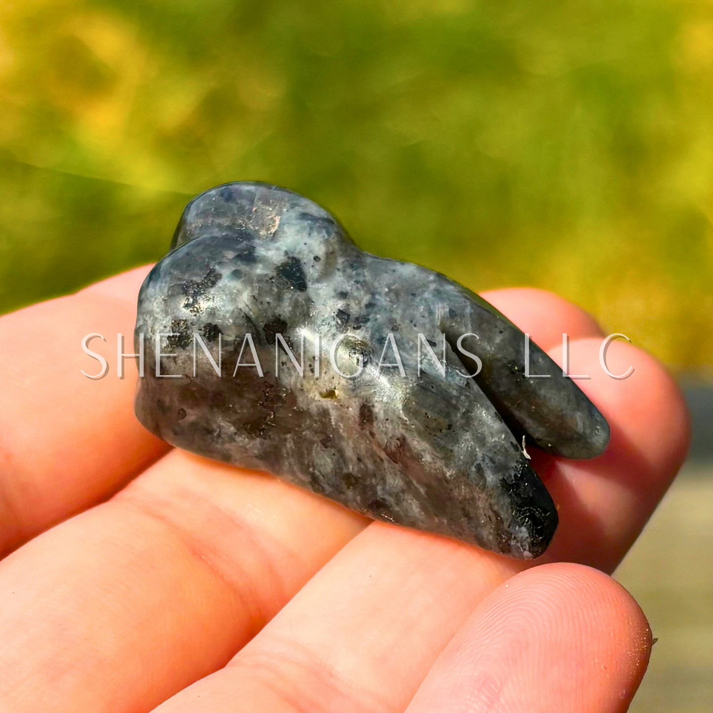 Tooth Teeth Crystal Carving – Strength & Vitality Symbol