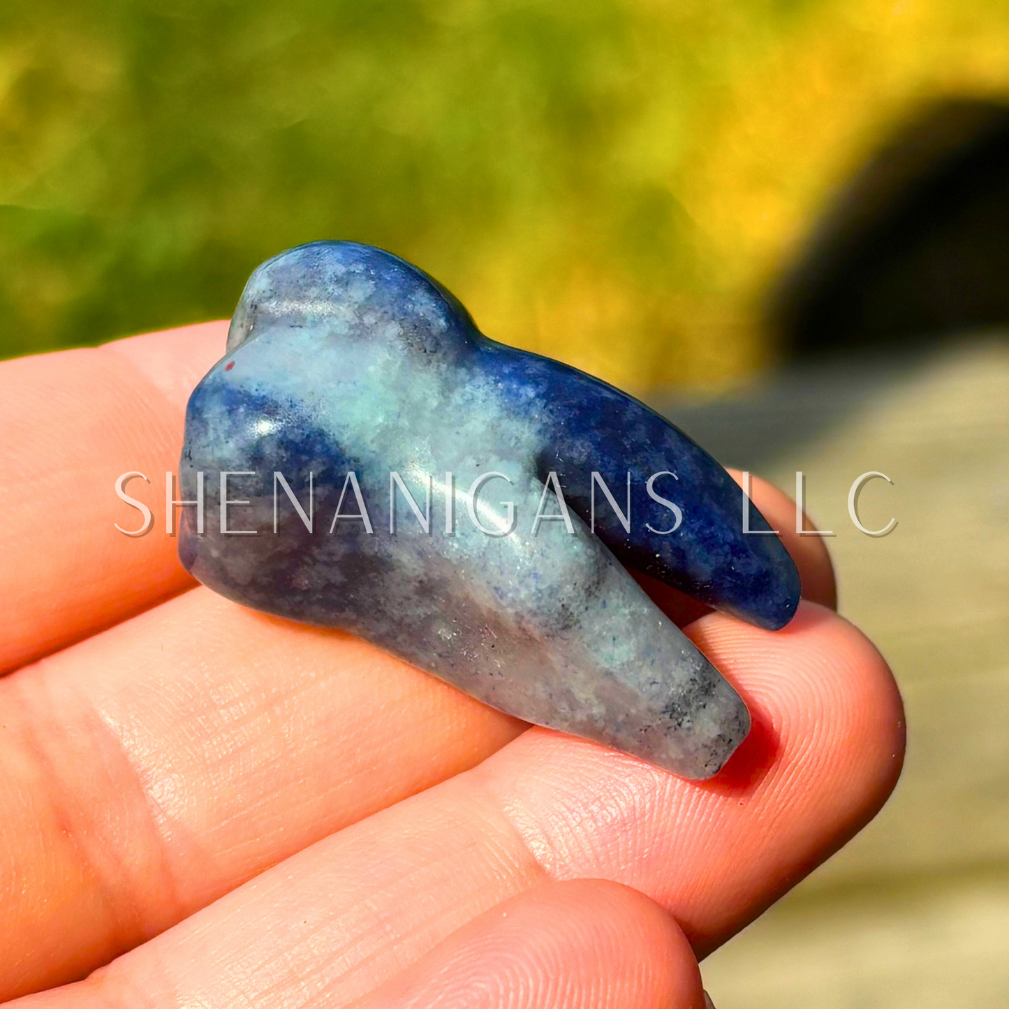Tooth Teeth Crystal Carving – Strength & Vitality Symbol