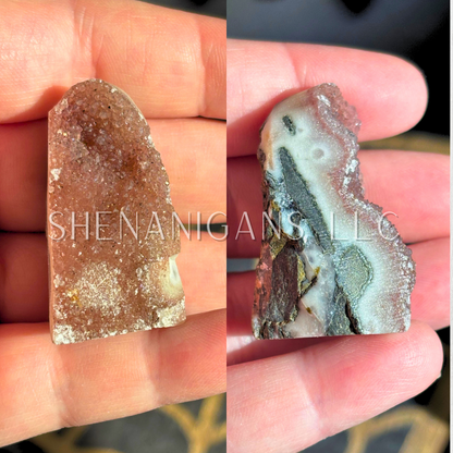 Mini Druzy Geode Towers