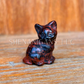 Sitting Cat - Med - Crystal Carving