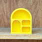 4 Section Curio Shelf Arch
