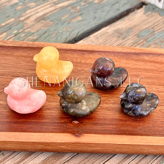 Rubber Ducky - Small - Crystal Carving
