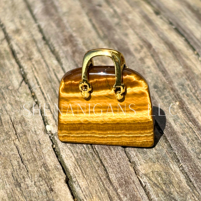 Purse - Crystal Carving