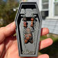 Mahogany Obsidian Bat Necklace – Crystal Carving with Mahogany Obsidian Beads