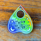 Pronoun Rainbow Pride Flag Planchette Pin (Multiple styles!)