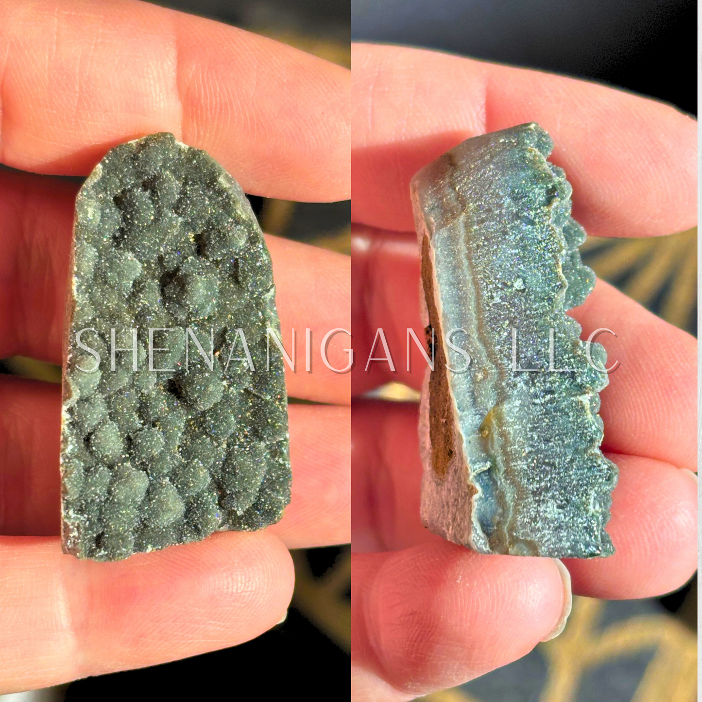 Mini Druzy Geode Towers