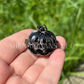 Pumpkin Cage Crystal Holder Pendant – Adjustable Cage for Interchangeable Crystals