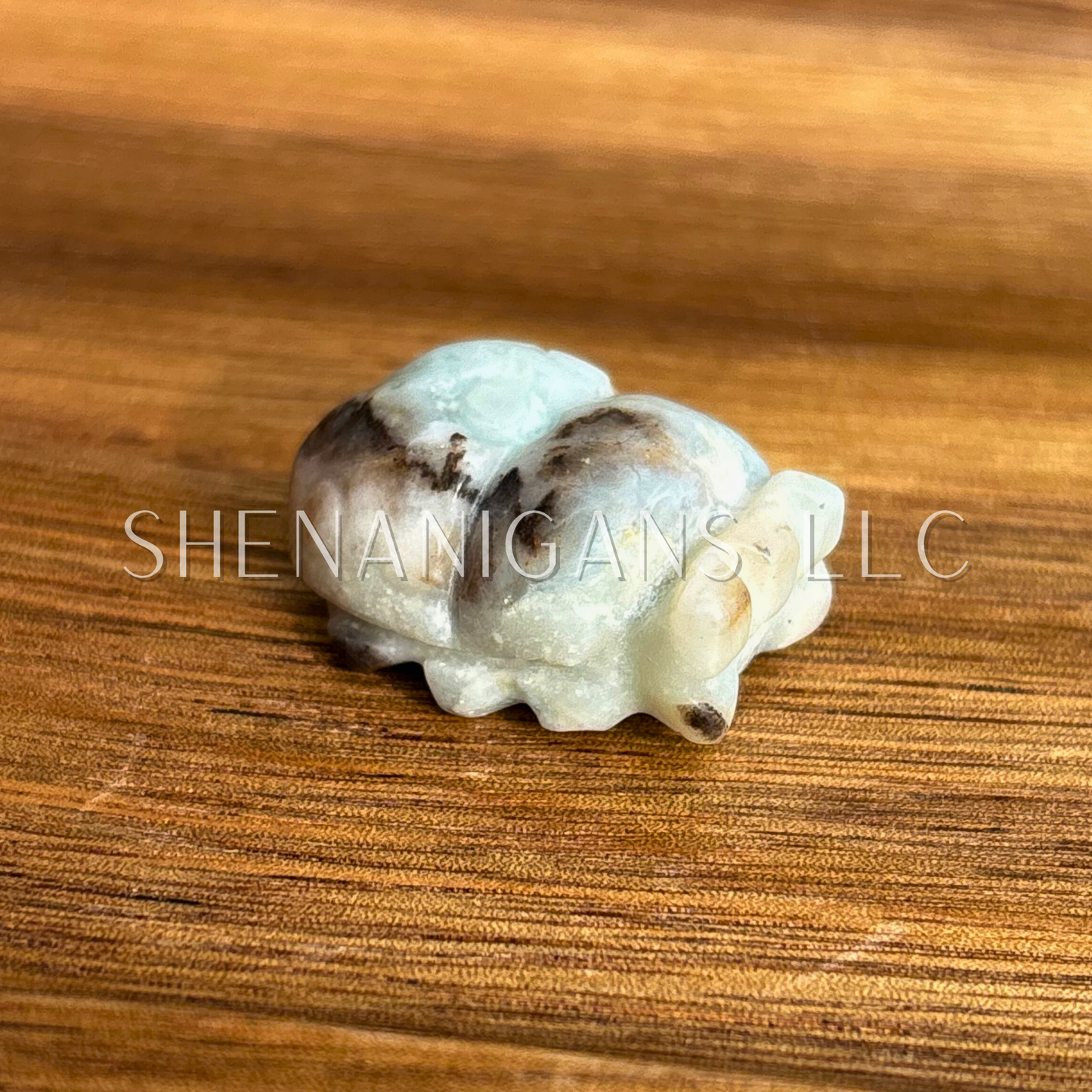 Tiny Lady Bug Carving | Symbol of Joy & Protection