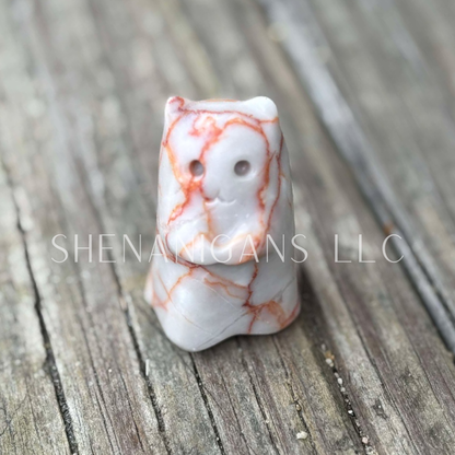Ghost Cat - Crystal Carving