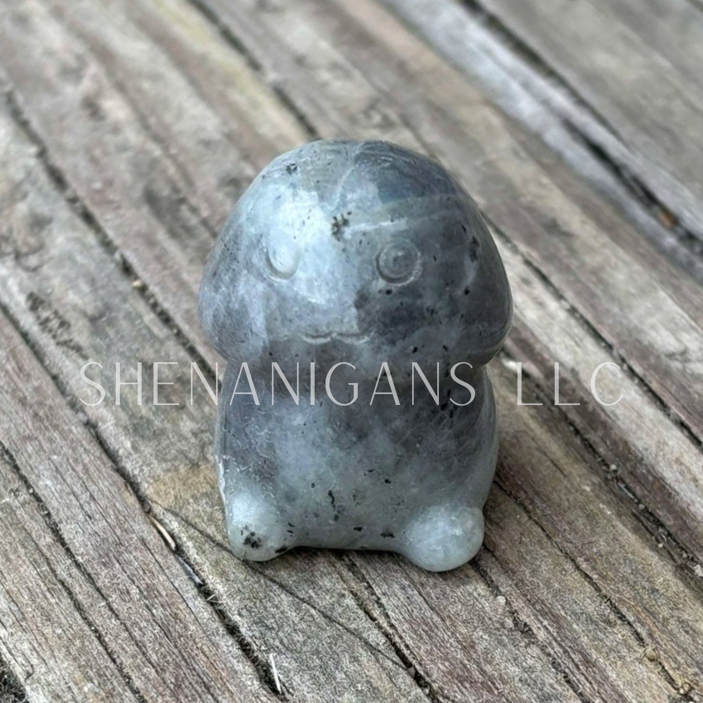 Happy, Chubby Ding Ding - Mini - Crystal Carving