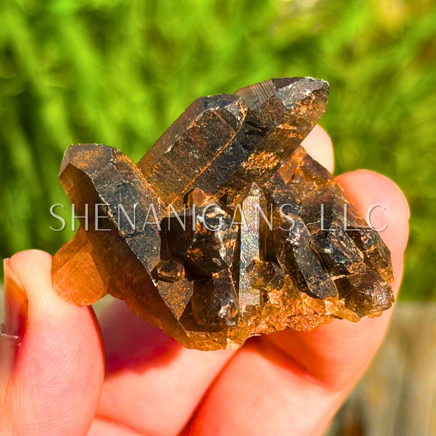 Smokey Quartz Cluster - Raw Specimen