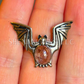 Crystal Bat Ring - Alloy Setting